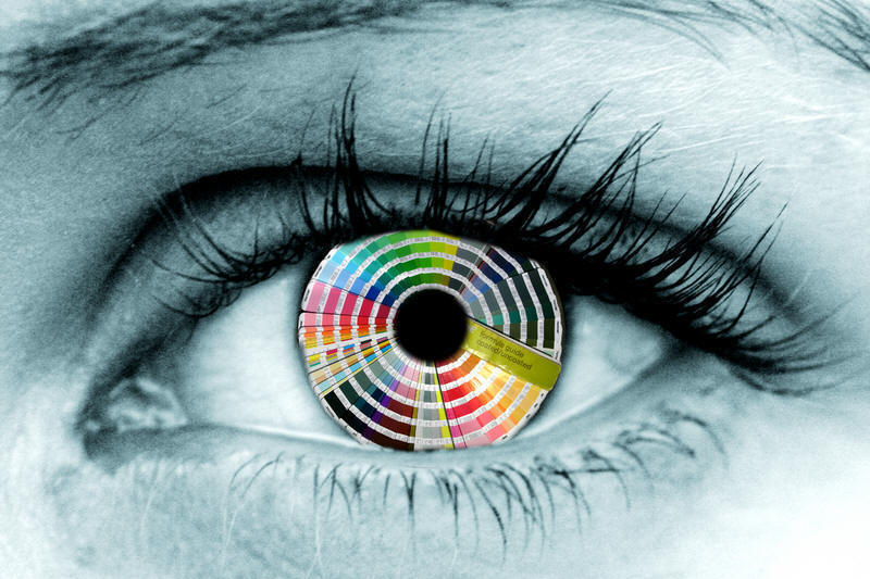Eye colour wheel